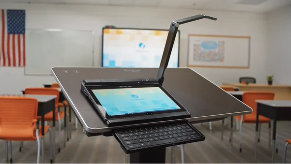 Smart Podium in classroom